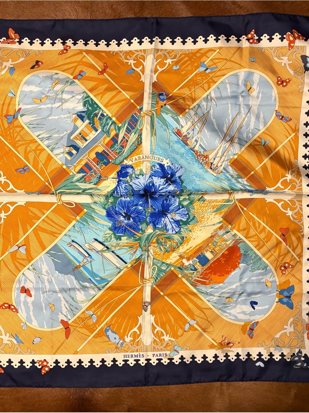 Vintage 2001 Hermès Silk Scarf - Dimitri Rybaltchenko